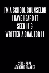 I'm A School Counselor Academic Planner