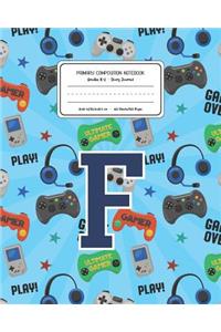 Primary Composition Notebook Grades K-2 Story Journal F