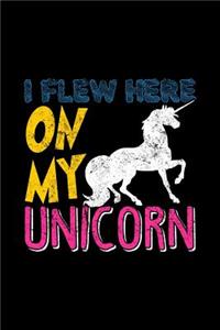 I Flew Here On My Unicorn