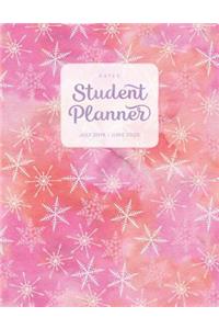 Dated Student Planner July 2019 - June 2020