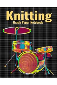 Knitting Graph Paper Notebook