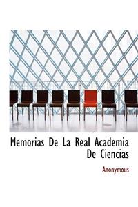 Memorias de La Real Academia de Ciencias