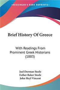 Brief History Of Greece