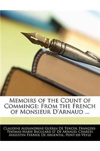 Memoirs of the Count of Comminge