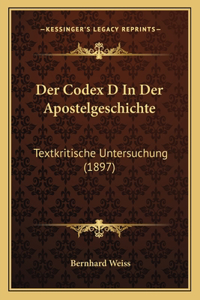 Codex D In Der Apostelgeschichte