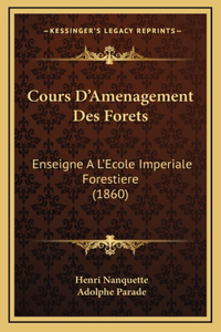 Cours D'Amenagement Des Forets