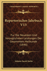 Repertorisches Jahrbuch V13