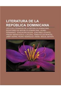 Literatura de La Republica Dominicana