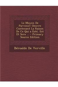 Le Moyen de Parvenir