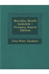 Novellen Briefe Gedichte