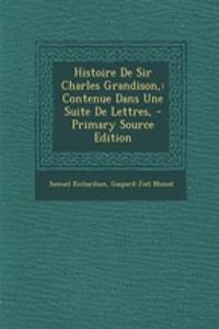 Histoire de Sir Charles Grandison,