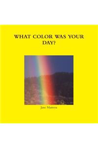 What Color Was Your Day?