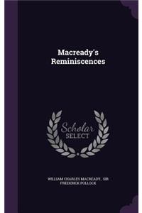 Macready's Reminiscences