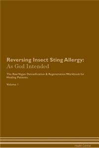 Reversing Insect Sting Allergy