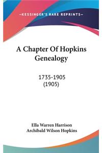 Chapter Of Hopkins Genealogy