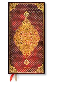 Paperblanks 2021 Golden Trefoil Slim 12-Month