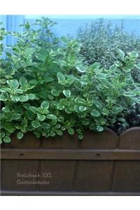 Notizbuch XXL Gartenkräuter