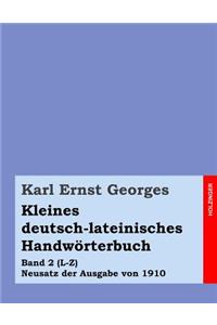 Kleines deutsch-lateinisches Handwörterbuch