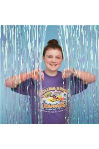 Vacation Bible School Vbs 2018 Rolling River Rampage Iridescent Decorating Curtain: Experience the Ride of a Lifetime With God!