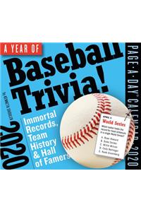 A Year of Baseball Trivia! Page-A-Day Calendar 2020