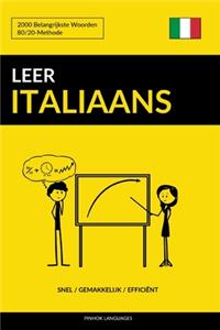 Leer Italiaans - Snel / Gemakkelijk / Efficiënt