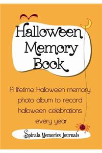 Halloween Memory Book