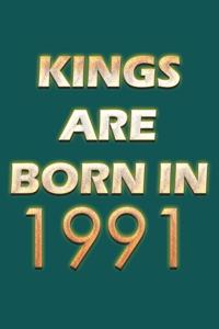 Kings Are Born In 1991 Notebook