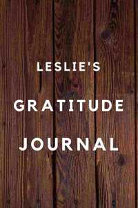 Leslie's Gratitude Journal