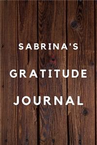 Sabrina's Gratitude Journal