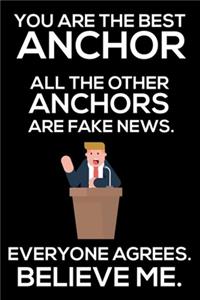 You Are The Best Anchor All The Other Anchors Are Fake News. Everyone Agrees. Believe Me.