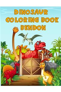 Dinosaur Coloring Book Bendon