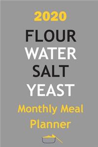 2020 Flour Water Salt Yeast Monthly Meal Planner