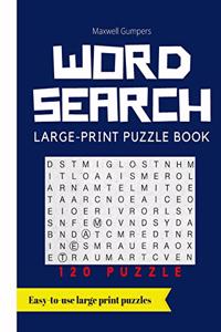 120 Large-Print Word Search Puzzles