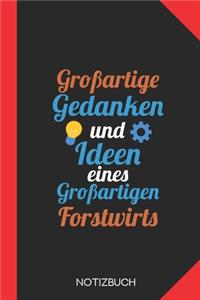 Großartige Gedanken eines Forstwirts