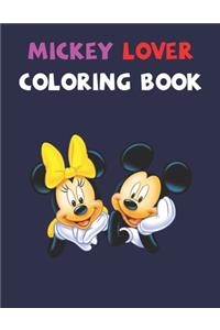 Mickey Lover Coloring Book