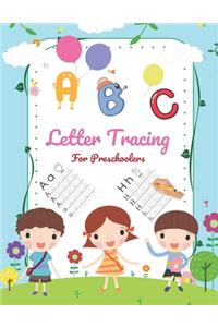A B C Letter Tracing For Preschoolers