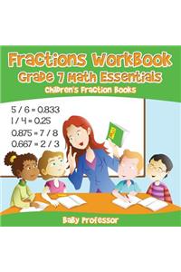 Fractions Workbook Grade 7 Math Essentials