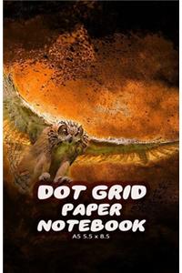Dot Grid Paper Notebook A5 5.5x8.5