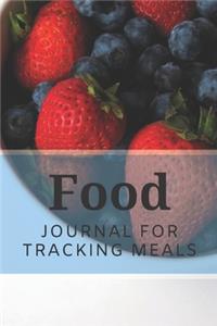Food Journal For Tracking Meals