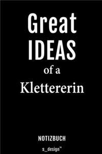 Notizbuch für Kletterer / Klettererin