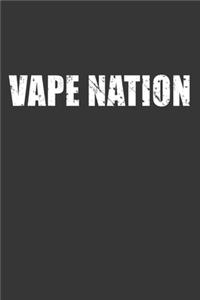 Vape Nation Notebook