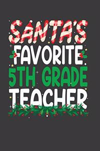Santa's Favorite 5th Grade Teacher