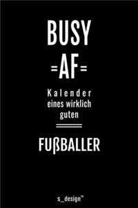 Kalender 2020 für Fußballer