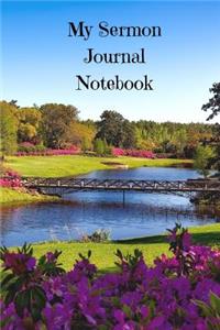 My Sermon Journal Notebook