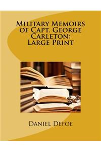 Military Memoirs of Capt. George Carleton
