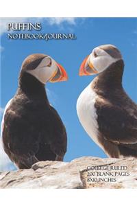 Puffins - Notebook/Journal