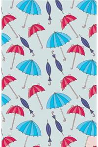 Journal Notebook Umbrellas Pattern 2