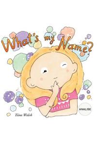 What's my name? ANALISE