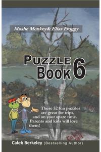 Moshe Monkey and Elias Froggy Puzzle Book 6