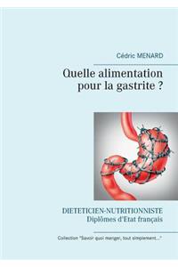 Quelle alimentation pour la gastrite ?